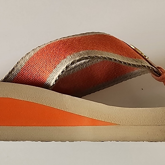 Tory Burch Ray Wedge Flip Flop - Picture 2 of 4